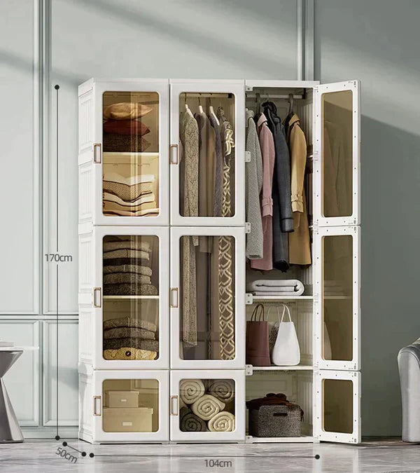 Closet Dobrável Inteligente + Brinde Sapateira